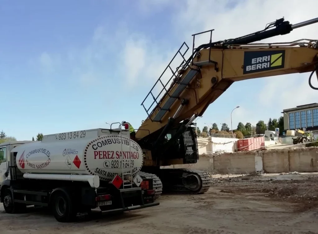 Servicios: gasóleo para industria