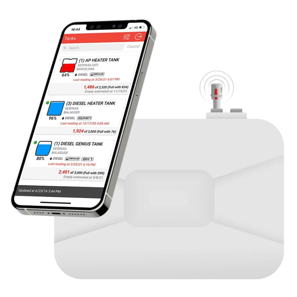 Sondas de nivel - Baliza de combustible